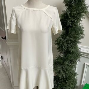 Banana Republic Cream Color Dress Size 14